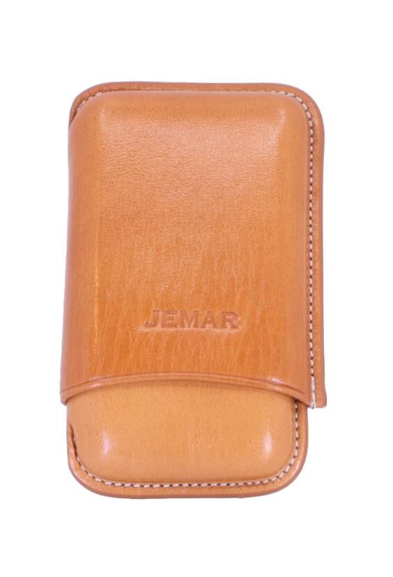 Jemar Cep Seyahat Humidor / Puro Taşıma Kılıfı Naturel