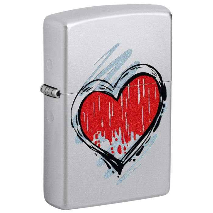 Zippo Heart Dizayn Çakmak