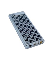 Metal Mum Alev Slim Çakmak Parlak Gri Model - 2