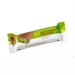 Bolçi Antep Fıstıklı Kadayıf Dolgulu Sütlü Çikolata - Dubai Çikolatası 30g (2 Adet)