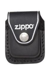 Zippo Hakiki Deri Çakmak Kılıfı Siyah