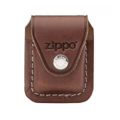 Zippo Hakiki Deri Çakmak Kılıfı Kahverengi