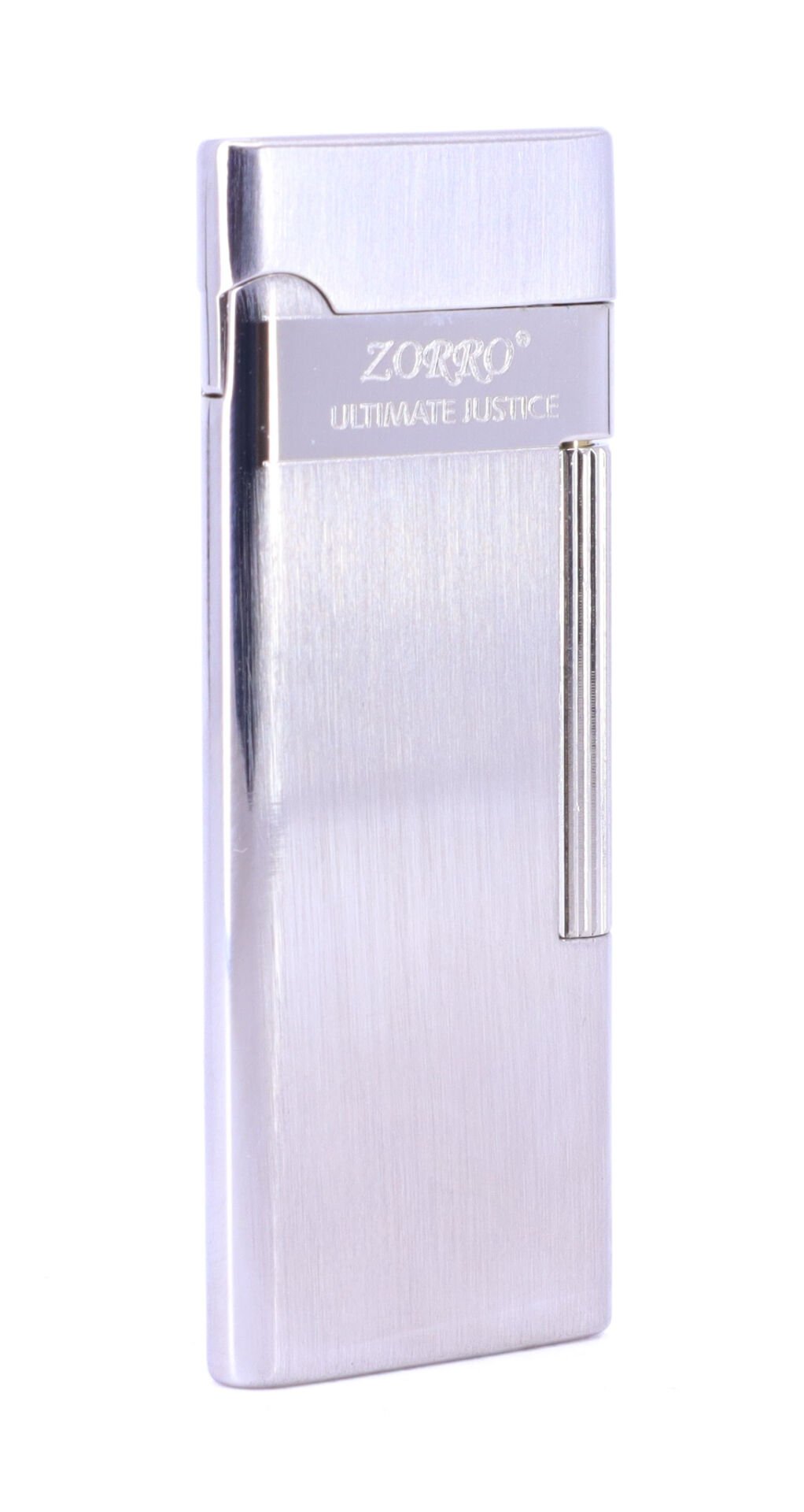 Zorro Ultra İnce Çakmak Limited Edition - Parlak Krom