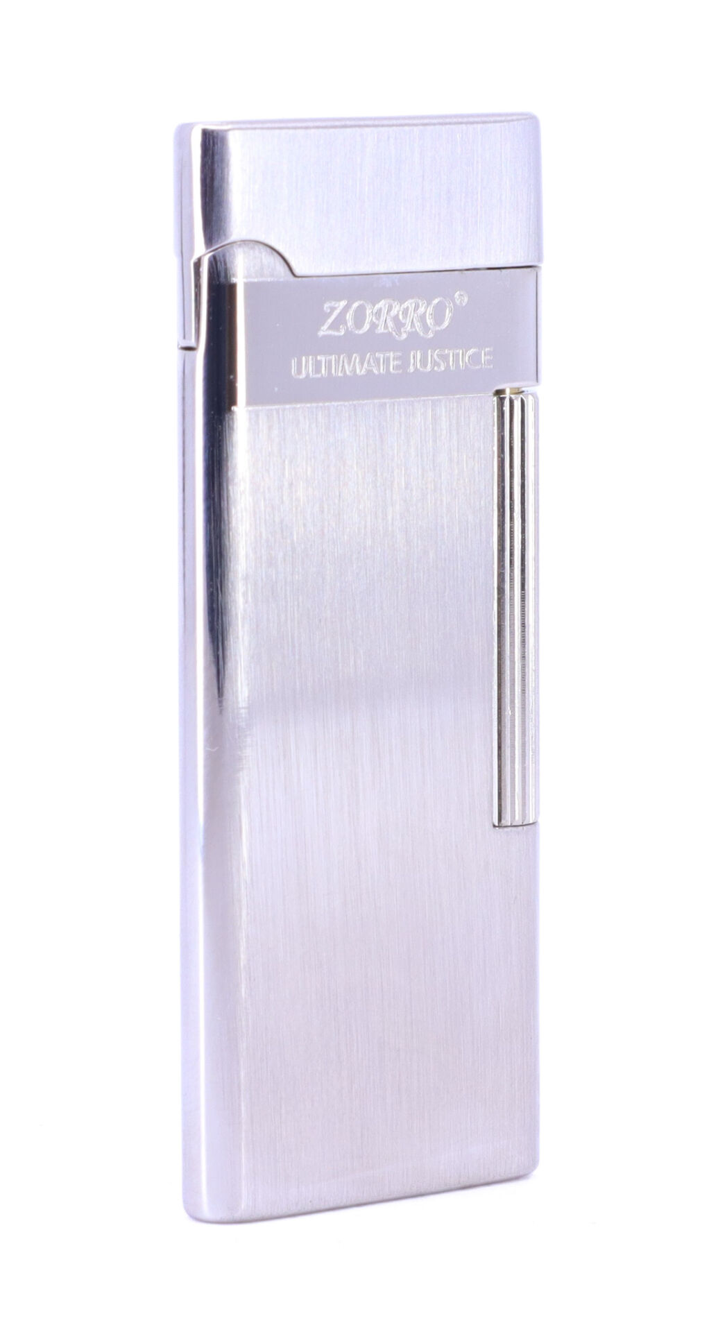 Zorro Ultra İnce Çakmak Limited Edition - Parlak Krom