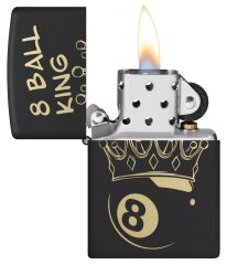 Zippo Rüzgar çakmağı - Oyun Tasarımı - Doldurulabilir - Hediye Kutusu - Metal - ABD'de Üretilmiştir