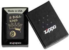 Zippo Rüzgar çakmağı - Oyun Tasarımı - Doldurulabilir - Hediye Kutusu - Metal - ABD'de Üretilmiştir