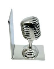 Retro Mikrofon Kitap Tutucu - Kitap Stoperi