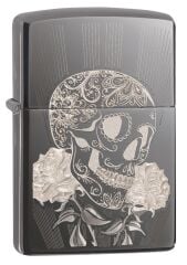 Zippo Fancy Skull Dizayn Çakmak