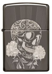 Zippo Fancy Skull Dizayn Çakmak