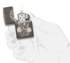 Zippo Fancy Skull Dizayn Çakmak
