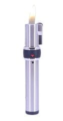 Zenit Çift Fonksiyonlu (Tek Torch Jet Alev - Soft Flame) Çakmak - Krom