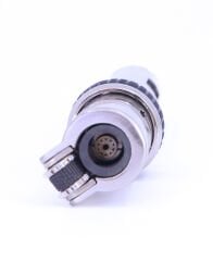 Zenit Çift Fonksiyonlu (Tek Torch Jet Alev - Soft Flame) Çakmak - Krom