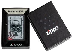 Zippo Skull Ace Of Spades Dizayn Çakmak
