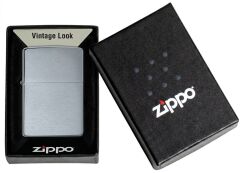 Zippo Vintage Look Chrome Dizayn Çakmak