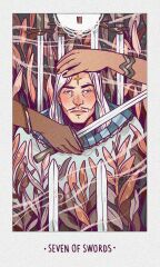 White Numen A Sacred Animal Tarot Kartı Metal Kutu