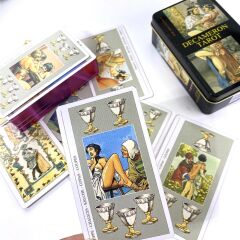 Decameron Tarot Kartı Metal Kutu