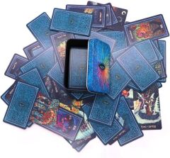 The Prisma Visions Tarot Deck Metal Kutu