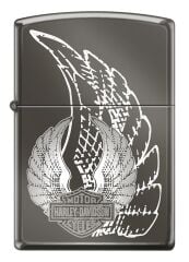 Zippo Harley - Davidson Iron Wing Dizayn Çakmak