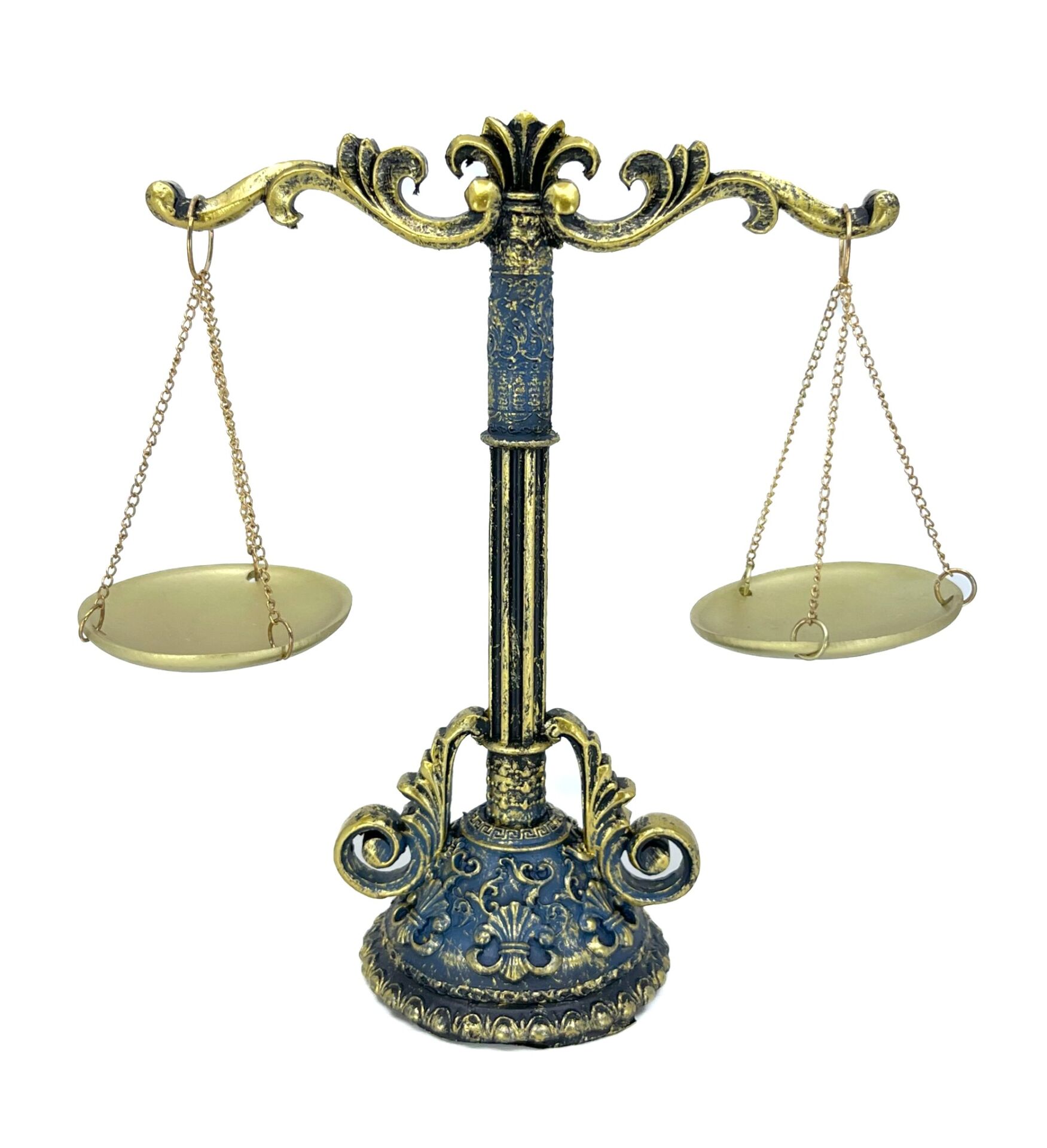 Masaüstü Çift Kefeli Terazi Biblo