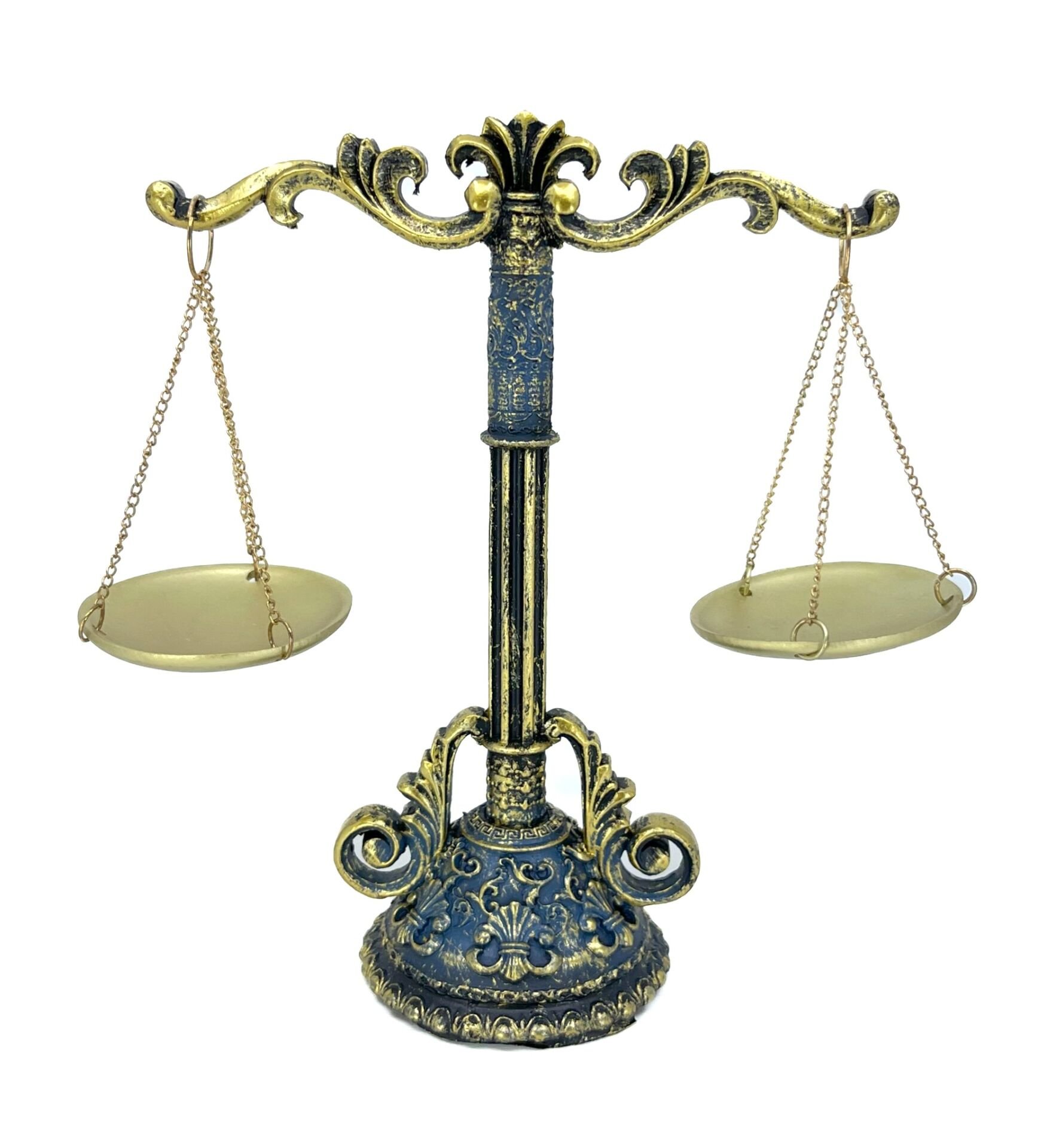 Masaüstü Çift Kefeli Terazi Biblo