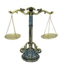 Masaüstü Çift Kefeli Terazi Biblo