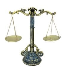 Masaüstü Çift Kefeli Terazi Biblo