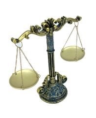 Masaüstü Çift Kefeli Terazi Biblo