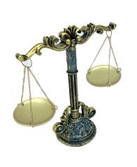 Masaüstü Çift Kefeli Terazi Biblo