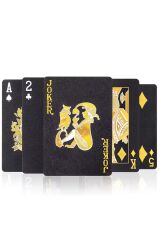 Dörtlü Kuru Kafa Oyun Kartı İskambil Destesi