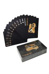 Dörtlü Kuru Kafa Oyun Kartı İskambil Destesi