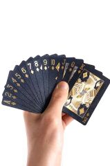 Dörtlü Kuru Kafa Oyun Kartı İskambil Destesi