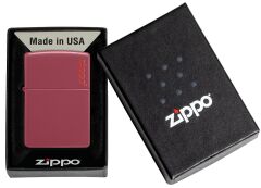 Zippo Red Brick Matte Dizayn Çakmak