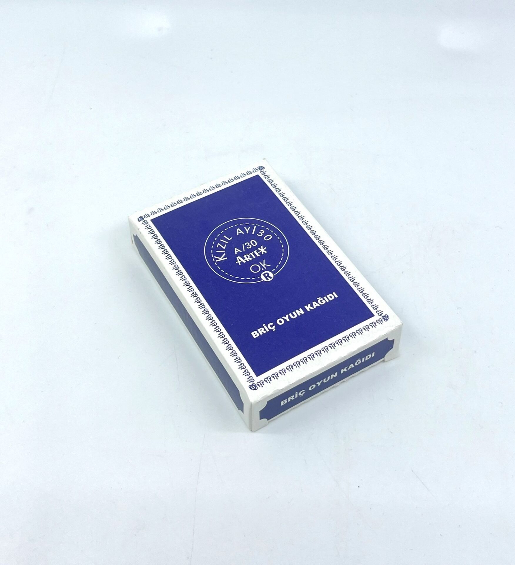 Kızıl Ay Briç Oyun Kartı Destesi - Mavi