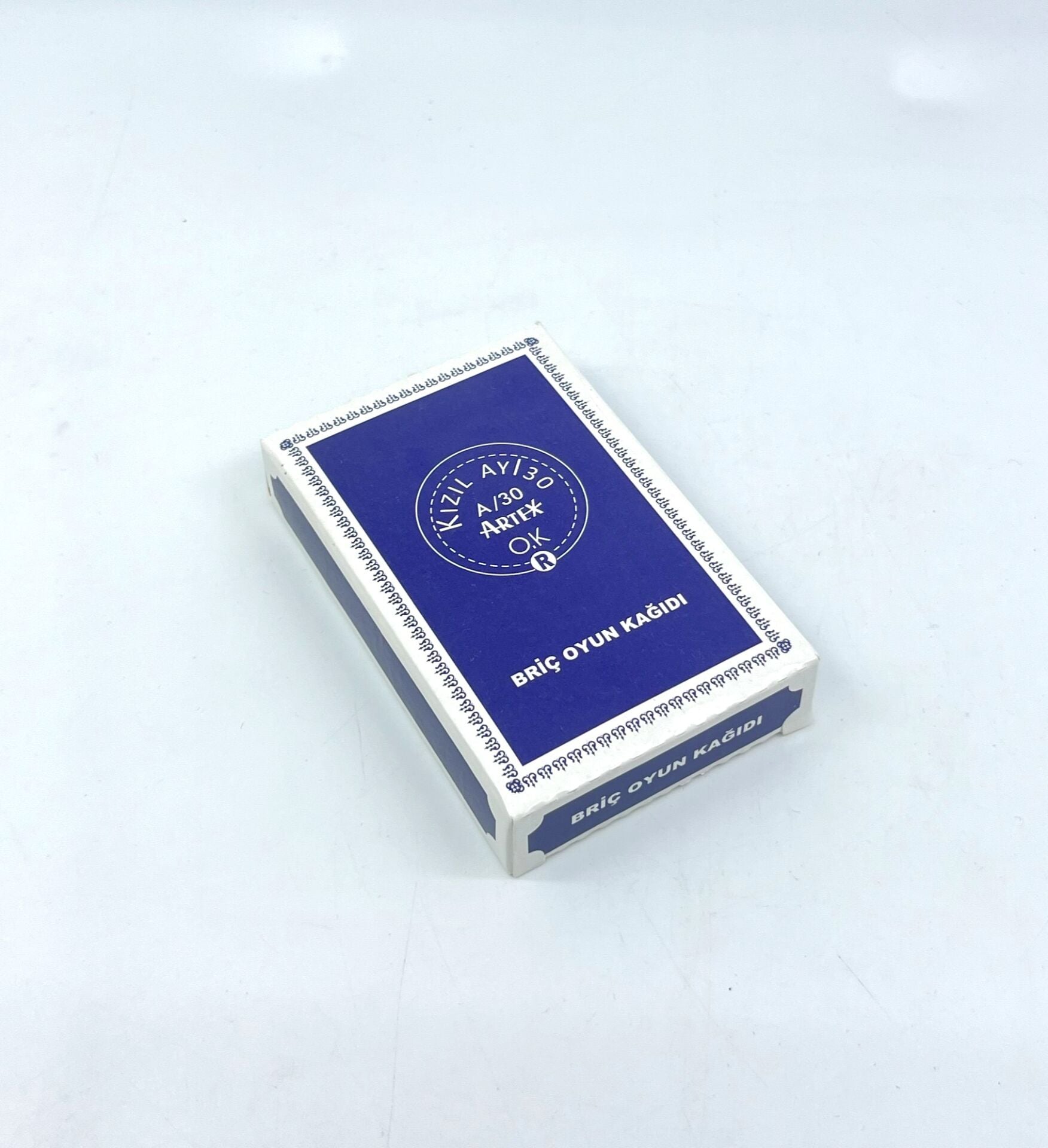 Kızıl Ay Briç Oyun Kartı Destesi - Mavi