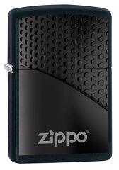 Zippo Black Hexagon Dizayn Çakmak