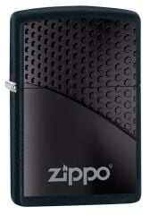 Zippo Black Hexagon Dizayn Çakmak