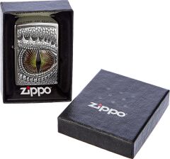 Zippo Dragon Eye Emblem Dizayn Çakmak