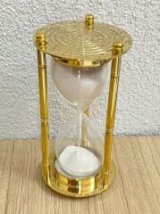 Büyük Boy Pirinç Kum Saati