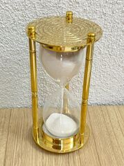 Büyük Boy Pirinç Kum Saati