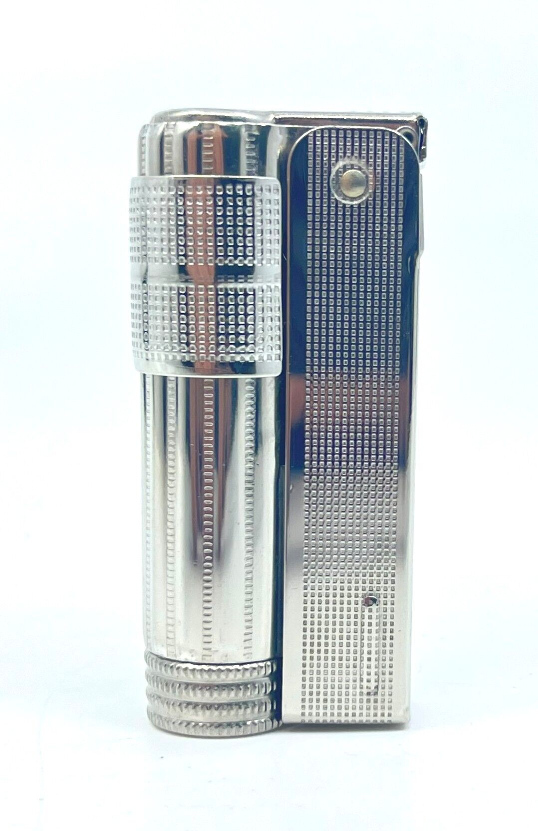 Imco Orijinal Avusturya Üretimi Paslanmaz Çelik Benzinli Muhtar Çakmak - Gümüş Renk