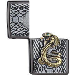 Zippo Cobra Emblem Dizayn Çakmak