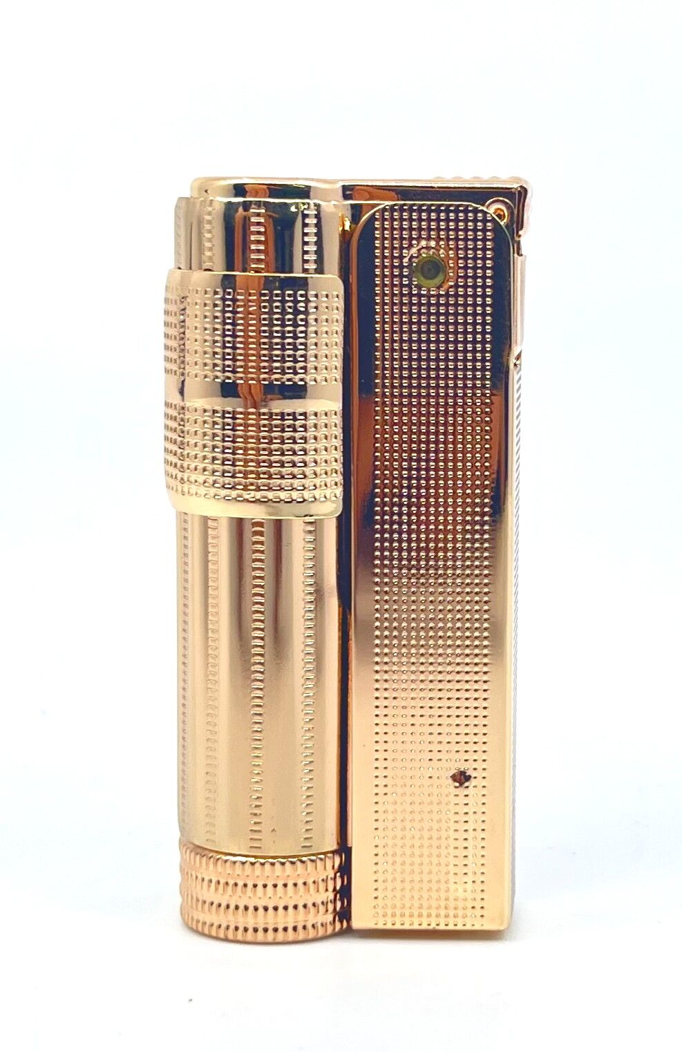 Imco Orijinal Avusturya Üretimi Paslanmaz Çelik Benzinli Muhtar Çakmak - Altın Rengi