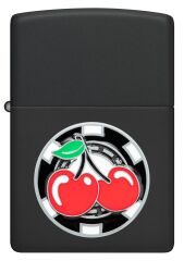 Zippo Cherries Poker Chip Emblem Dizayn Çakmak