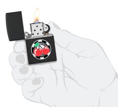 Zippo Cherries Poker Chip Emblem Dizayn Çakmak