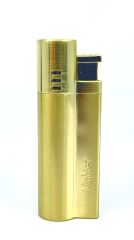 I-lighter Çift Torch Jet Alev Çakmak - Mat Altın Renk