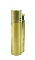 I-lighter Çift Torch Jet Alev Çakmak - Mat Altın Renk