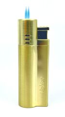 I-lighter Çift Torch Jet Alev Çakmak - Mat Altın Renk