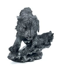 Kaplan ve Yavrusu Biblo Heykel