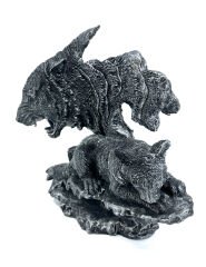 Kaplan ve Yavrusu Biblo Heykel