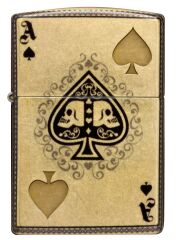 Zippo Gothic Ace Of Spades Dizayn Çakmak